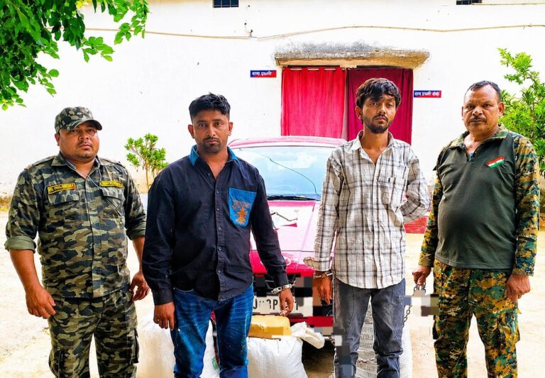 (धमतरी) ओडिशा से गुजरात गांजा तस्करी का भंडाफोड़, 44 किलो गांजा सहित अंतर्राज्यीय तस्कर गिरफ्तार