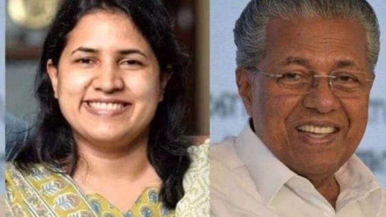मनी लॉन्ड्रिंग मामले में ईडी ने नोटिस भेजा, केरल के पूर्व सीएम P. Vijayan की बेटी शामिल