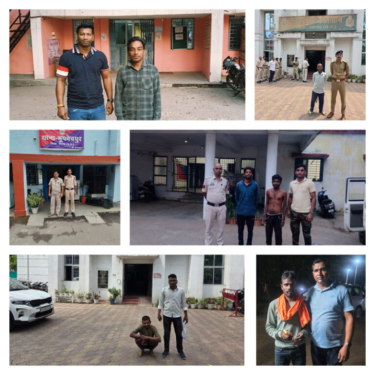 (रायगढ़) ‘ऑपरेशन क्लीन हंट’ में रायगढ़ पुलिस की बड़ी सफलता, 6 दिनों में 217 फरार वारंटी गिरफ्तार