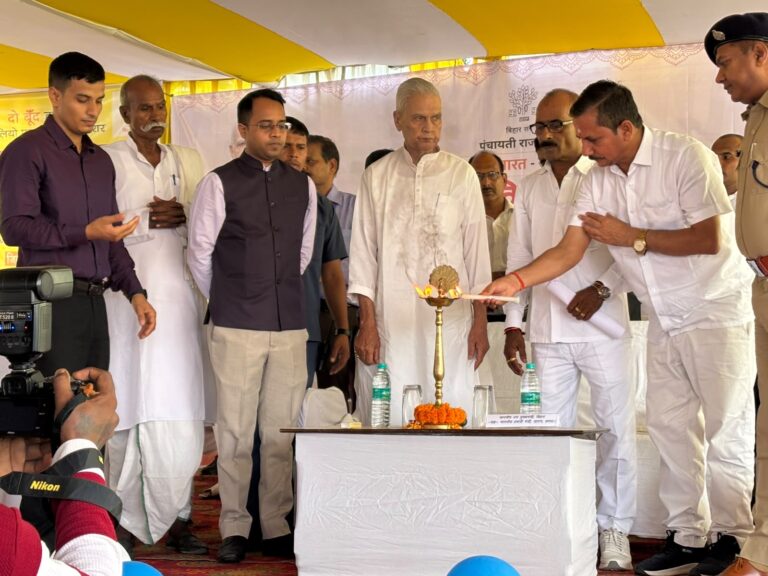 पंचायतों से मिल रही ग्रामीण विकास को नई गति : विजेंद्र प्रसाद यादव