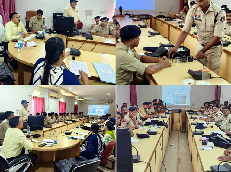 (धमतरी) धमतरी पुलिस की जांच व्यवस्था को मिला तकनीकी बल, NAFIS और फिंगर प्रिंट तकनीक पर विशेष कार्यशाला आयोजित