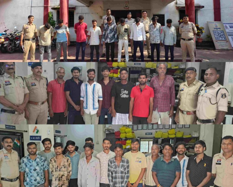 फरारों की खैर नहीं! बिलासपुर पुलिस के मेगा एक्शन में 21 आरोपी गिरफ्तार, 489 बड़ी कार्रवाई
