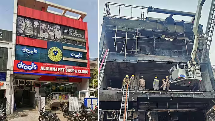 लखनऊ अग्निकांड: इमारत और एनिमेशन सेंटर के मालिक समेत 4 गिरफ्तार, 4 अधिकारी भी निलंबित