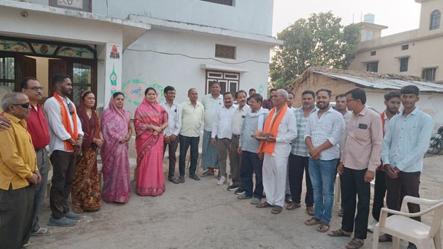 (धमतरी) मोदी सरकार के 12 वर्ष पूर्ण होने पर रंजना साहू ने आमदी मण्डल पदाधिकारियों व कार्यकर्ताओं के साथ प्रबुद्धजनों का किया सम्मान, केंद्र सरकार की विकास यात्रा पर किए विचार साझा