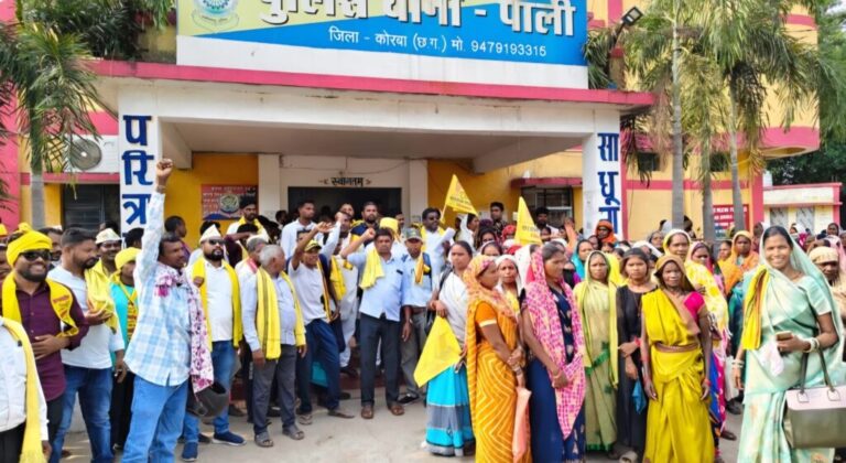 (कोरबा) गोंगपा ने फूं का आंदोलन बिगुल: एसडीएम पर एफआईआर, महंगाई नियंत्रण समेत 5 सूत्रीय मांगों को लेकर सौंपा ज्ञापन