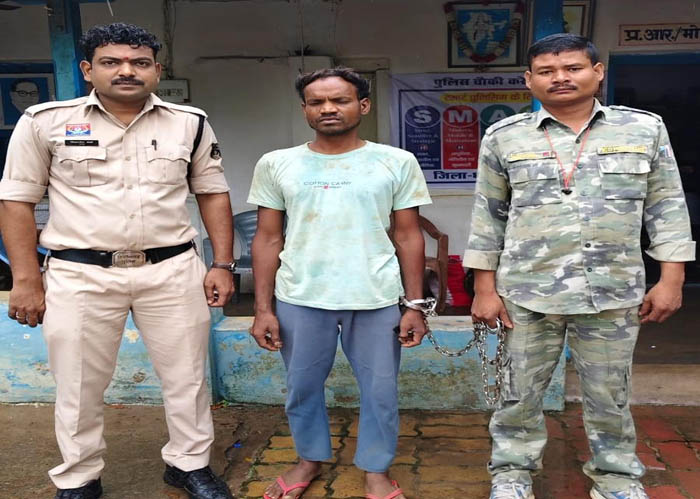 (धमतरी) पुरानी रंजिश में हथौड़ी से जानलेवा हमला, धमतरी पुलिस ने आरोपी को किया गिरफ्तार