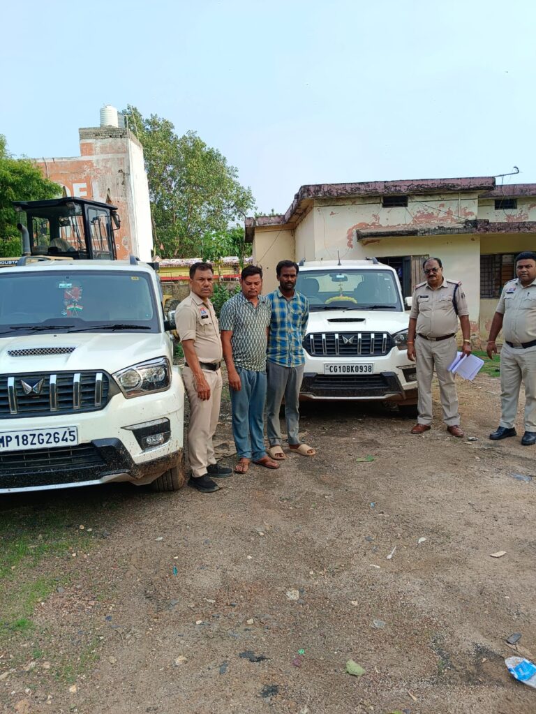 (बिलासपुर) अंतर्राज्यीय डीजल चोर गिरोह पर पुलिस का शिकंजा, 200 लीटर चोरी का डीजल और दो स्कॉर्पियो जब्त