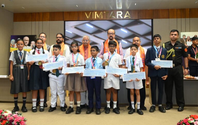 (रायपुर) पीएसवाय राष्ट्रीय उत्कृष्टता सम्मान समारोह में मेधावी विद्यार्थियों का सम्मान