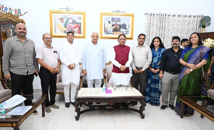 (रायपुर) मुख्यमंत्री विष्णुदेव साय से लघु उद्योग भारती के प्रतिनिधिमंडल ने की सौजन्य मुलाकात
