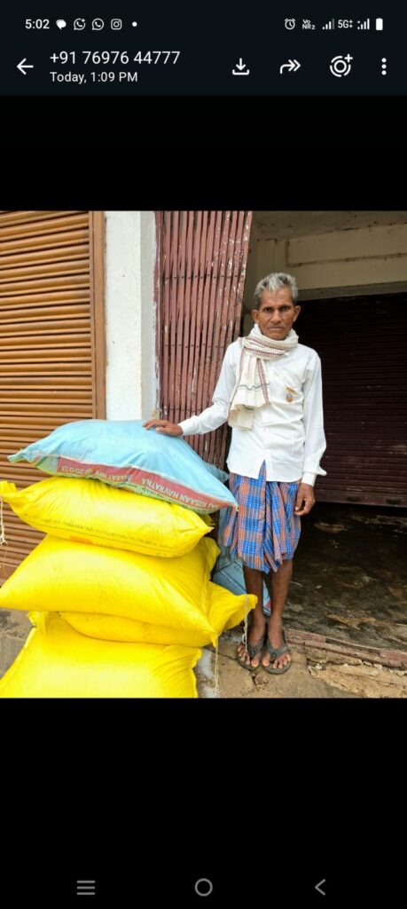 (सुकमा)समय पर खाद-बीज और ऋण मिलने से किसानों में उत्साह