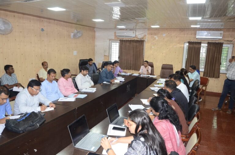 (रायपुर)स्वास्थ्य एवं महिला बाल विकास विभाग की संयुक्त समीक्षा बैठक आयोजित