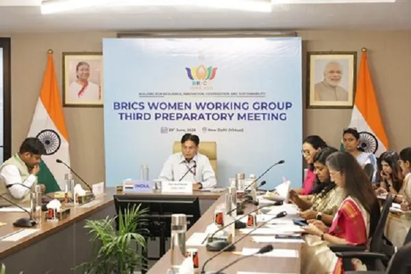 (नई दिल्ली)भारत में ‘ब्रिक्सÓ की बैठक, महिलाओं के नेतृत्व में विकास पर जोर