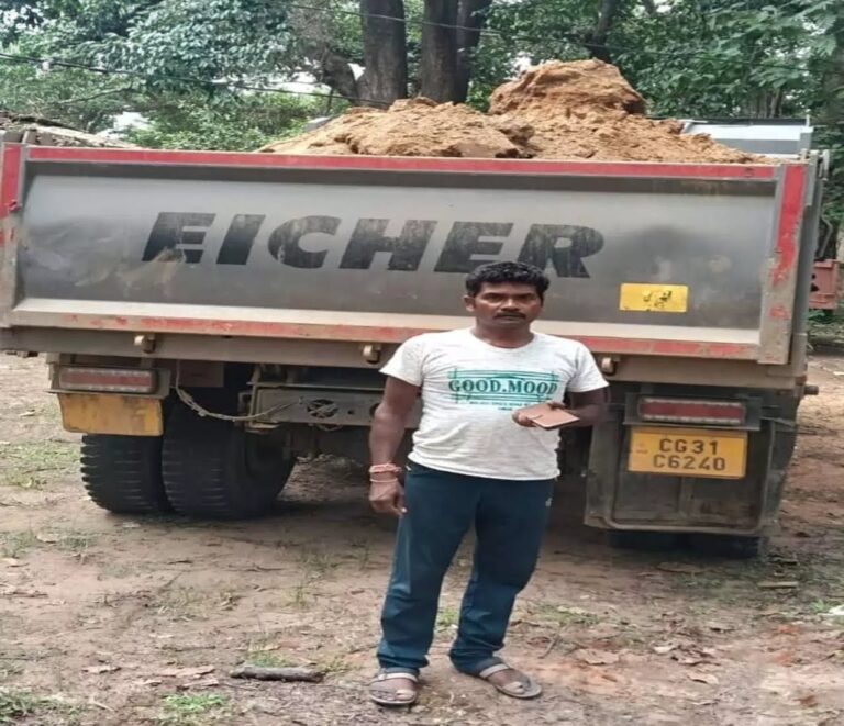 (गौरेला-पेंड्रा-मरवाही) अवैध खनिज परिवहन पर बड़ी कार्रवाई, 1 टिप्पर और 3 ट्रैक्टर जब्त