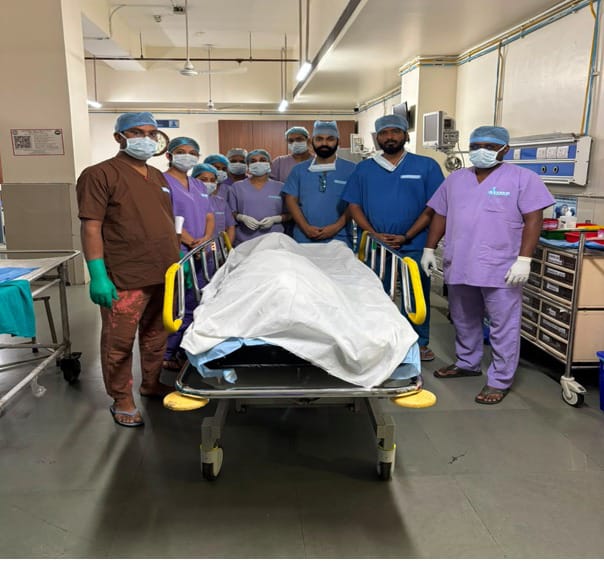 (रायपुर) एम्स रायपुर में 59 वर्षीय व्यक्ति का अंगदान; छत्तीसगढ़ के सबसे अधिक आयु के मृतक अंगदाता बने अश्विन कुमार राठौर