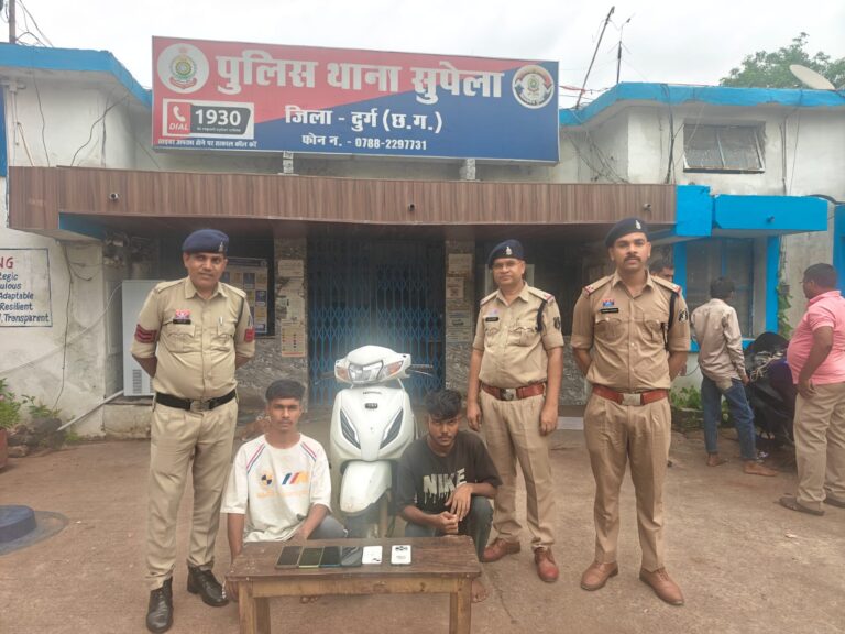 (दुर्ग) दुर्ग में अपहरण कर लूटपाट का खुलासा, 2 आरोपी और 4 अपचारी बालक गिरफ्तार