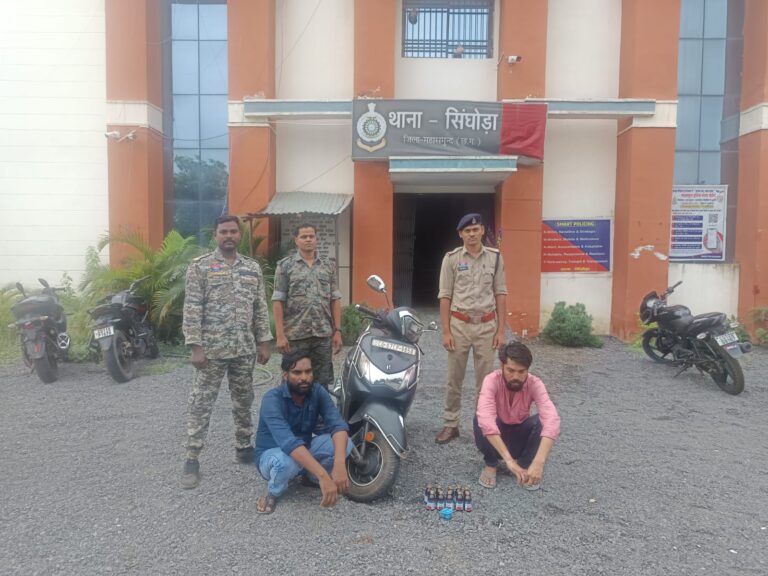 (महासमुंद) महासमुंद पुलिस की बड़ी कार्रवाई: नशीले सिरप और टैबलेट की तस्करी करते बिलासपुर के दो आरोपी गिरफ्तार