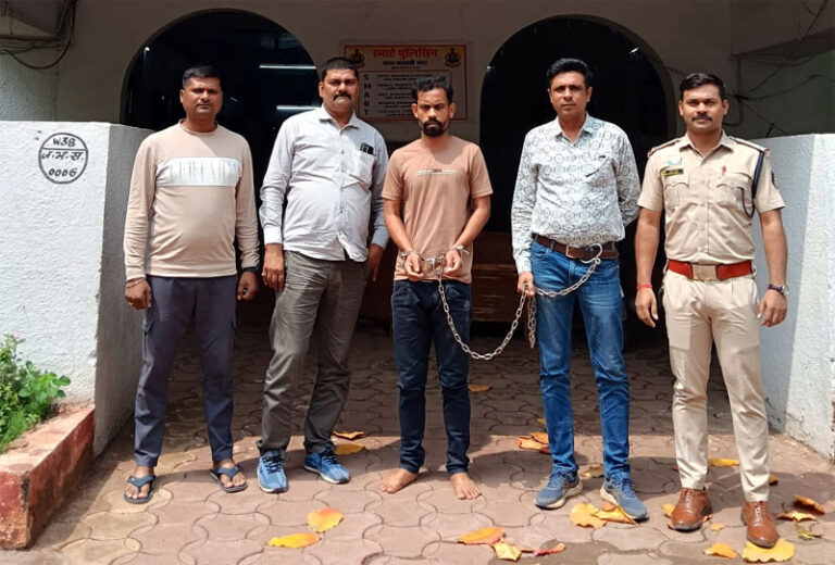 (रायपुर) हत्या का आरोपी 5 साल बाद गिरफ्तार, पैरोल पर छूटने के बाद नहीं लौटा था जेल