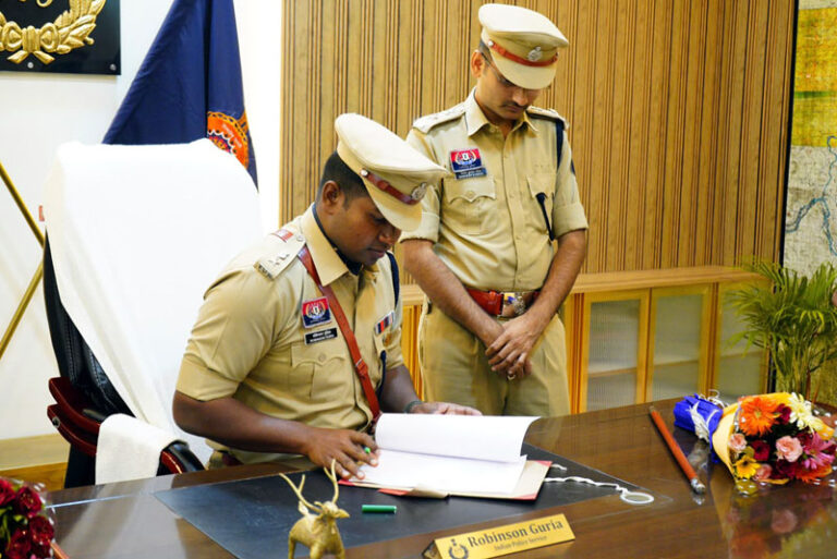 (नारायणपुर) संदीप कुमार पटेल बने नारायणपुर के नए पुलिस अधीक्षक, 24वें एसपी के रूप में संभाला पदभार