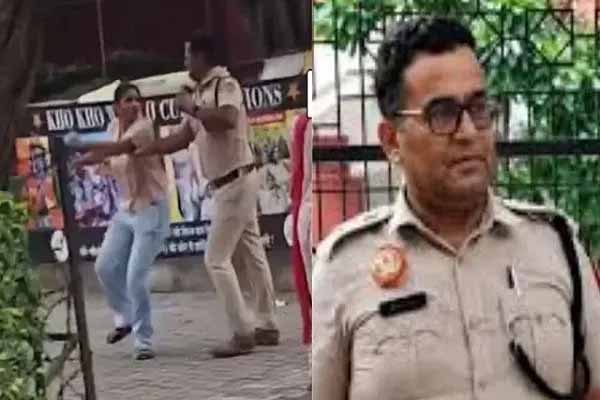 महिला प्रदर्शनकारी को थप्पड़ मारने का वीडियो वायरल, एडिशनल डीसीपी संदीप लांबा जंतर-मंतर ड्यूटी से हटाए गए