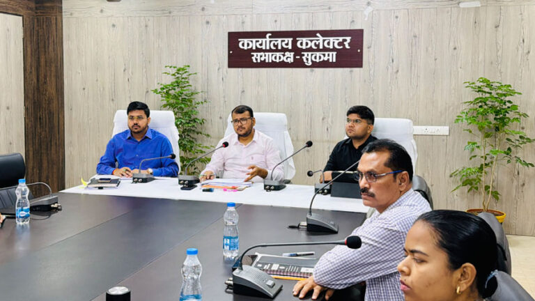 (सुकमा) कलेक्टर की दो टूक: गुणवत्ता जांच के बाद ही होगा निर्माण कार्यों का भुगतान