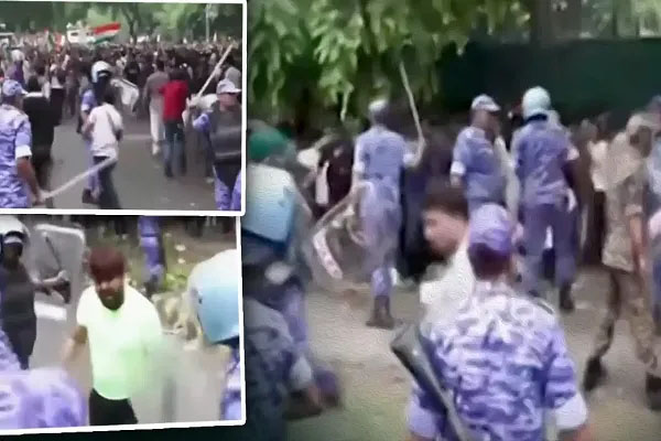 कॉकरोच’ पर टूट पड़ी दिल्ली पुलिस की लाठी, जंतर-मंतर पर पीटे गए प्रदर्शनकारी