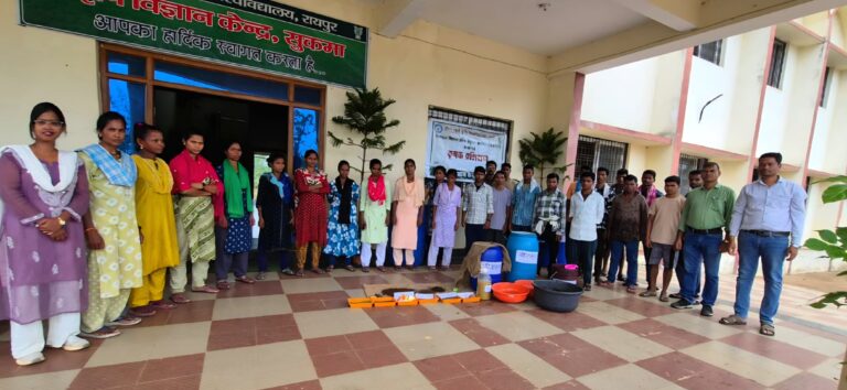 (सुकमा)आत्मनिर्भरता की ओर बढ़े आत्मसमर्पित युवा