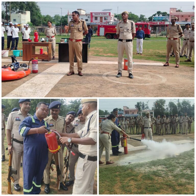आग से निपटने के लिए एमसीबी पुलिस हुई तैयार, जवानों को मिला विशेष प्रशिक्षण
