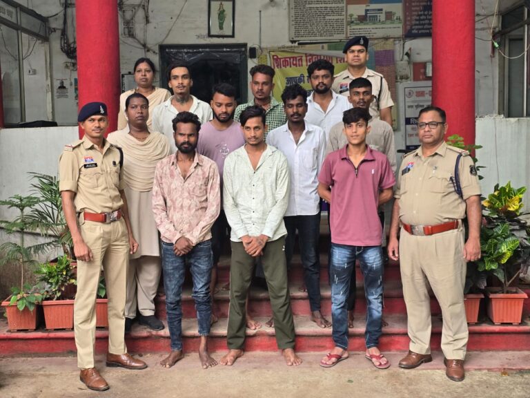 बिलासपुर पुलिस का ऑपरेशन वारंटी सफल,विशेष अभियान में 10 फरार वारंटी गिरफ्तार
