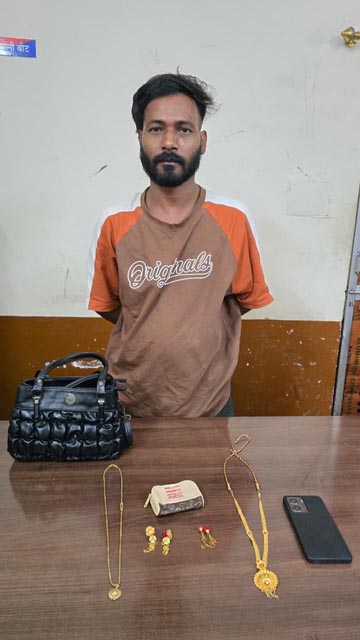(रायपुर) 34 घंटे में झपटमारी का खुलासा: 10 लाख के जेवर और मोबाइल बरामद, शातिर आरोपी गिरफ्तार
