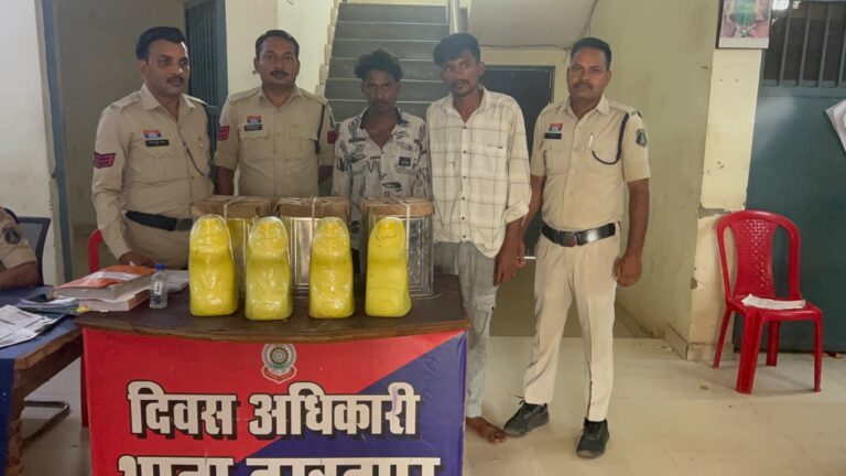 (बिलासपुर) किराना दुकान में चोरी करने वाले दो आरोपी गिरफ्तार, 11 हजार का सामान बरामद