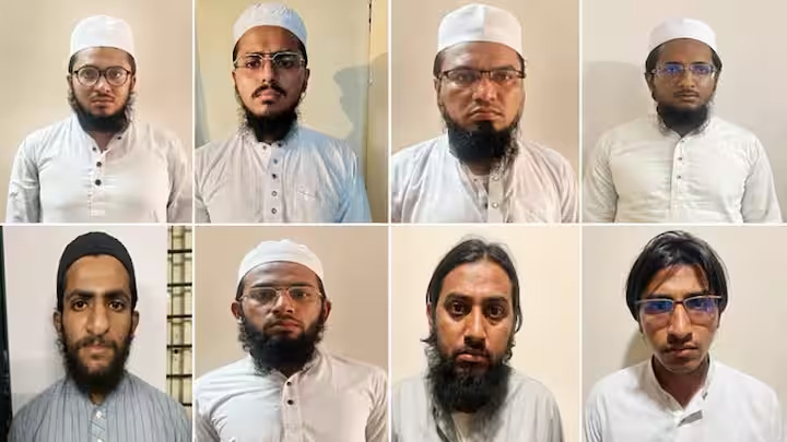 गुजरात एटीएस की बड़ी कार्रवाई: जैश-ए-मोहम्मद से जुड़े 8 संदिग्ध गिरफ्तार