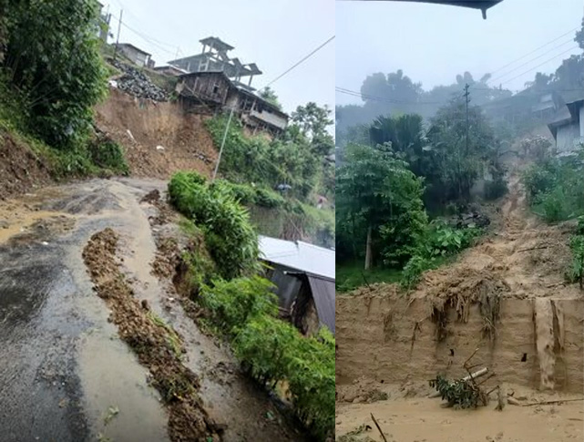 नगालैंड में भूस्खलन से भारी तबाही, 8 लोगों की मौत, 12 घायल, कई मलबे में दबे