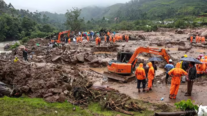 केरलम के वायनाड में सुरंग परियोजना स्थल पर भीषण भूस्खलन; 5 की मौत, कई लोग फंसे, रेस्क्यू ऑपरेशन जारी