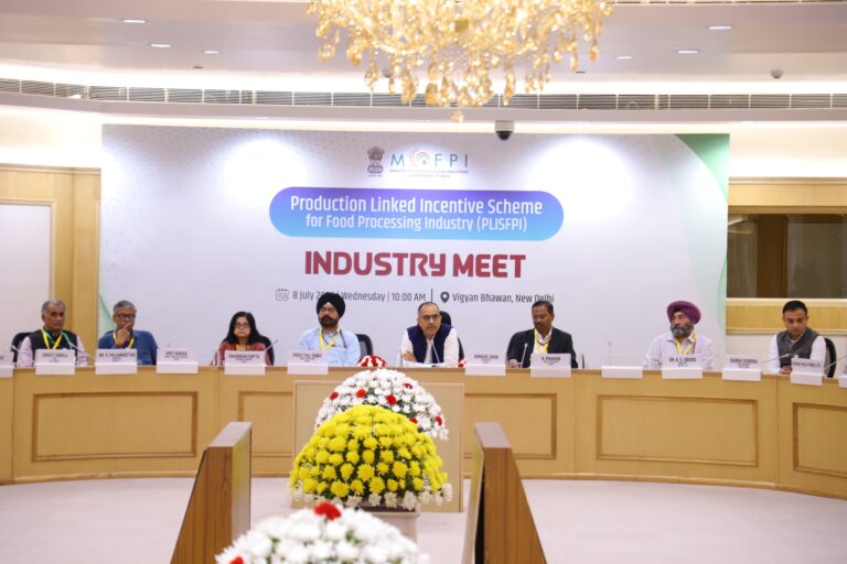 खाद्य प्रसंस्करण उद्योग मंत्रालय ने अगले चरण की योजना बनाने के लिए उद्योग जगत के साथ उच्चस्तरीय परामर्श बैठक की