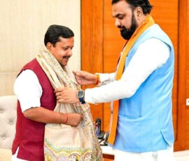 बिहार के मुख्यमंत्री सम्राट चौधरी ने नई दिल्ली में भाजपा के राष्ट्रीय अध्यक्ष नितिन नवीन से मुलाकात की।