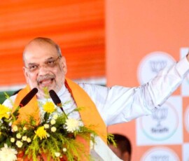 केंद्रीय गृह मंत्री अमित शाह ने कोलकाता में पश्चिम बंगाल विधानसभा चुनावों से पहले, उत्तर दम दम विधानसभा क्षेत्र से भाजपा उम्मीदवार सौरव सिकदर और खरदह विधानसभा क्षेत्र से भाजपा उम्मीदवार कल्याण चक्रवर्ती के समर्थन में एक जनसभा को संबोधित किया।